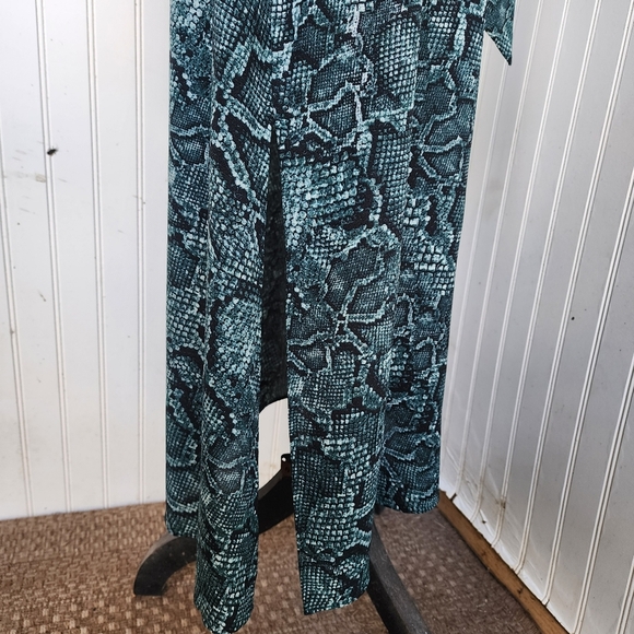 $139 1. STATE Green Wild Thing Python Snake Shirt Idiot Dress Pink Reptile Sz XS - Picture 7 of 16